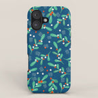 Misseltoe -  christmas pattern no1 iPhone Case Gallery Image 1