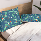 Misseltoe -  christmas pattern no1 Pillow Sham Gallery Image 2