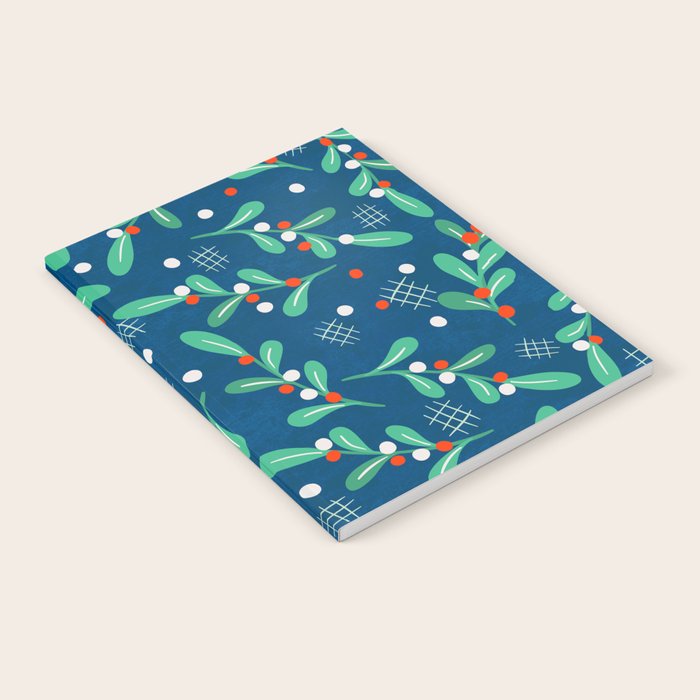 Misseltoe -  christmas pattern no1 Notebook Gallery Image 2