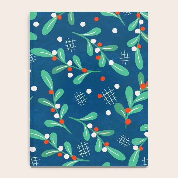 Misseltoe -  christmas pattern no1 Notebook Gallery Image 4