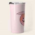 Spooky Peach Travel Mug Gallery Image 3