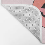 Spooky Peach Bath Mat Gallery Image 2