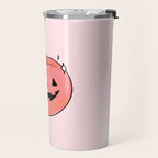 Spooky Peach Travel Mug Gallery Image 2