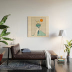 Cat Landscape 22 Wood Wall Art Gallery Image 2