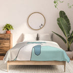 Cat Landscape 22 Comforter Gallery Image 3