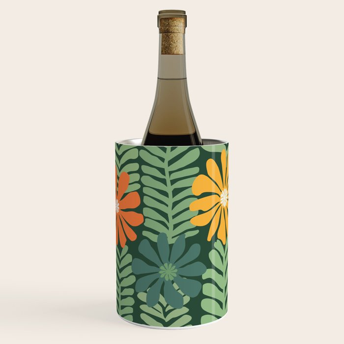 Spring Equinox Floral Pattern  Wine Chiller Gallery Image 2