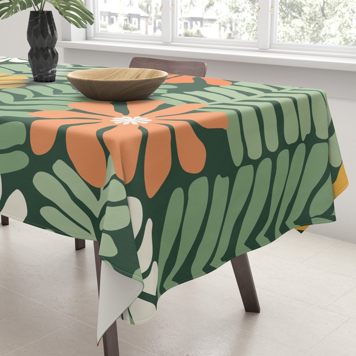 Spring Equinox Floral Pattern  Tablecloth Gallery Image 3
