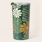 Spring Equinox Floral Pattern  Travel Mug Gallery Image 3