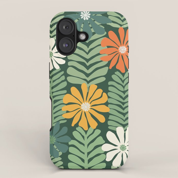 Spring Equinox Floral Pattern  iPhone Case Gallery Image 1