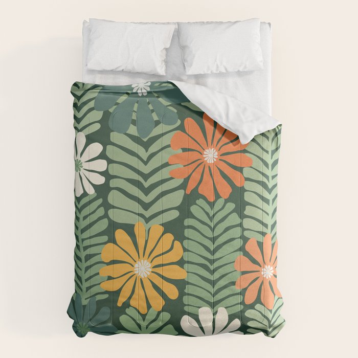 Spring Equinox Floral Pattern  Comforter Gallery Image 6