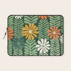 Spring Equinox Floral Pattern  Laptop Sleeve Gallery Image 1