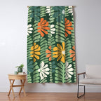 Spring Equinox Floral Pattern  Window Curtain Gallery Image 5