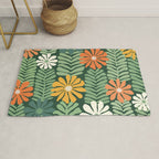 Spring Equinox Floral Pattern  Rug Gallery Image 1