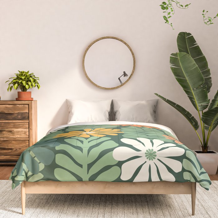 Spring Equinox Floral Pattern  Comforter Gallery Image 3