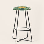 Spring Equinox Floral Pattern  Stool Gallery Image 1