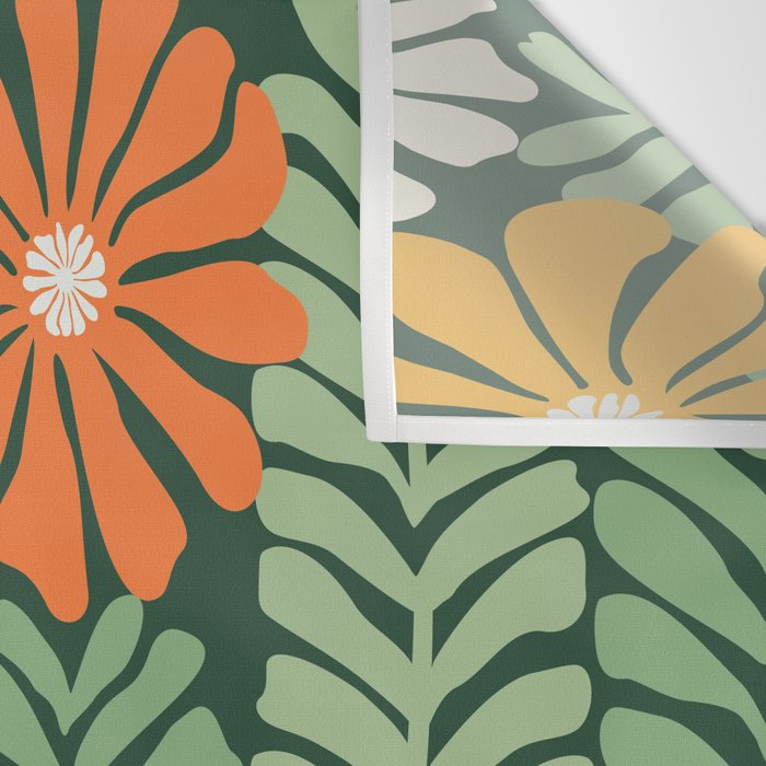 Spring Equinox Floral Pattern  Wall Tapestry Gallery Image 3