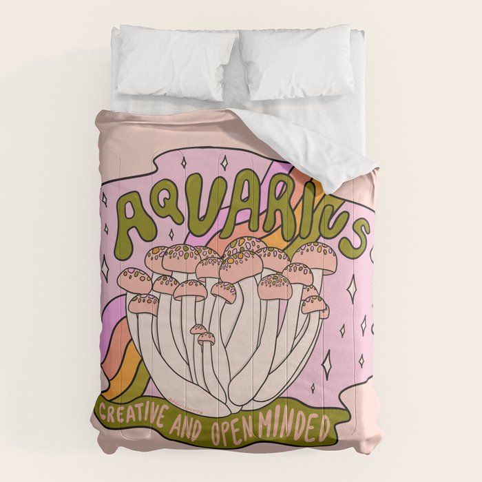 Aquarius Mushroom Comforter Gallery Image 6