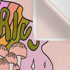 Aquarius Mushroom Wall Tapestry Gallery Image 3