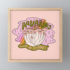 Aquarius Mushroom Mini Art Print Gallery Image 1