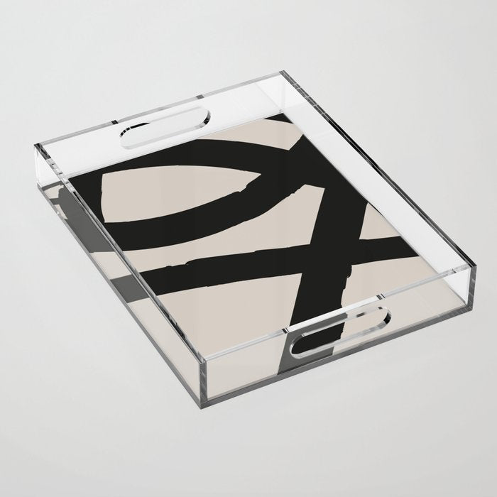 Bold Movements Acrylic Tray Gallery Image 1