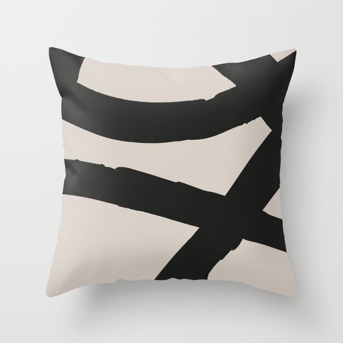 Bold Movements Throw Pillow Gallery Image 1