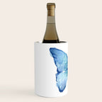 Blue Butterfly Watercolor Wine Chiller Gallery Image 2