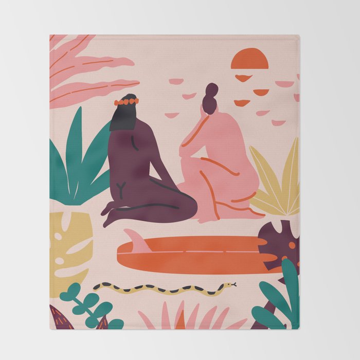 Soul sisters Throw Blanket Gallery Image 2