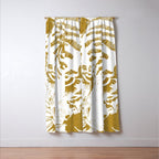 Golden tiger Window Curtain Gallery Image 3