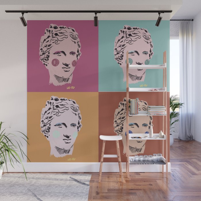 Ancient Marylin Wall Mural Gallery Image 1