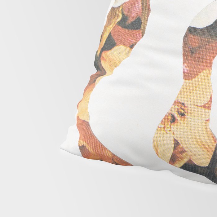 Contours of Blooms #1 Pillow Sham Gallery Image 4