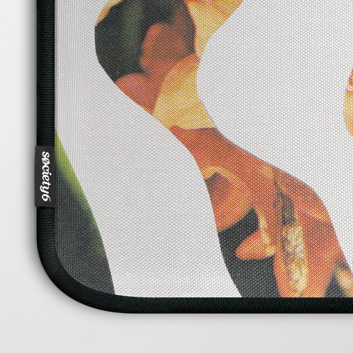 Contours of Blooms #1 Laptop Sleeve Gallery Image 3