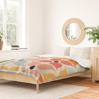 Old times geometry pattern Duvet Cover Gallery Image 2