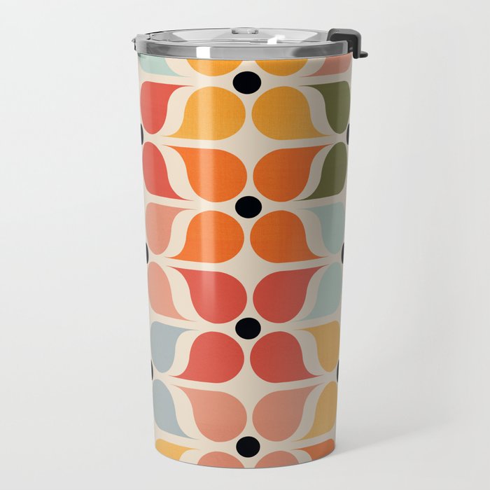 Old times geometry pattern Travel Mug Gallery Image 2