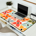 Old times geometry pattern Desk Mat Gallery Image 2