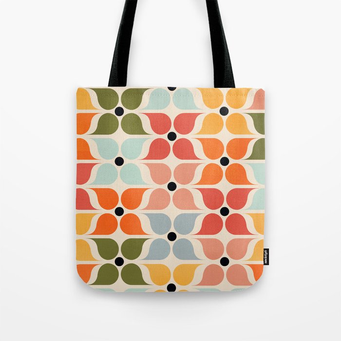 Old times geometry pattern Tote Bag Gallery Image 1