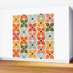 Old times geometry pattern Wall Mural Gallery Image 2