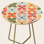 Old times geometry pattern Side Table Gallery Image 2