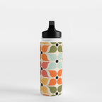 Old times geometry pattern Water Bottle Gallery Image 3