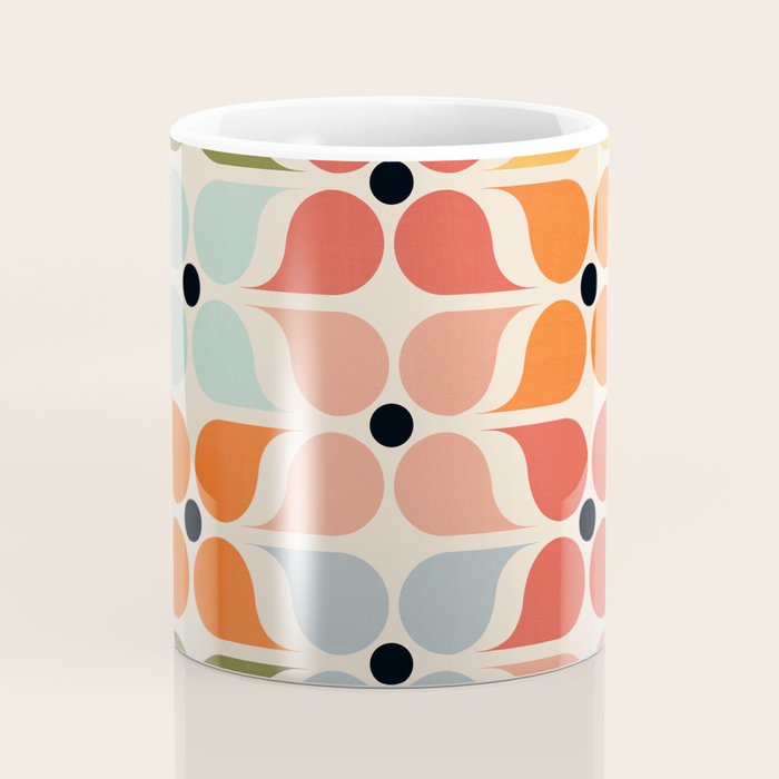 Old times geometry pattern Coffee Mug Gallery Image 4