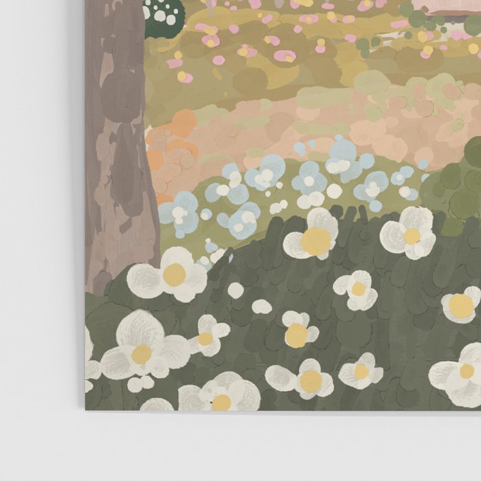Countryside Cottage in Bloom Poster Gallery Image 3