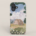 Countryside Cottage in Bloom iPhone Case Gallery Image 1
