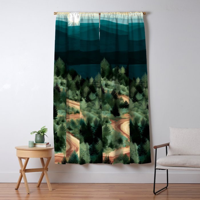 The Long Way Home Window Curtain Gallery Image 5