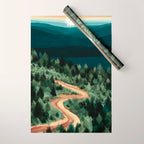 The Long Way Home Wrapping Paper Gallery Image 1
