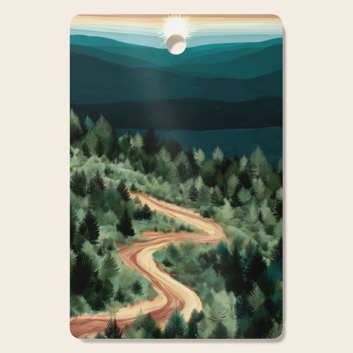 The Long Way Home Cutting Board Gallery Image 1