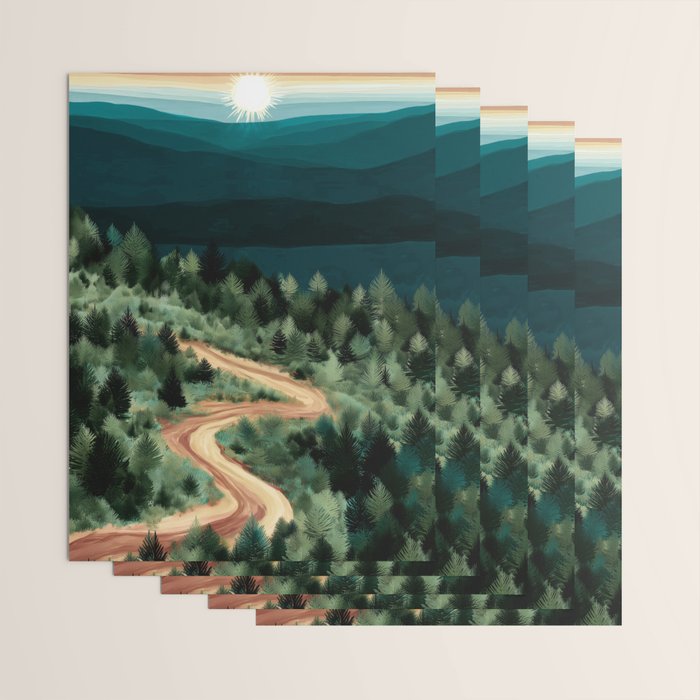 The Long Way Home Wrapping Paper Gallery Image 3