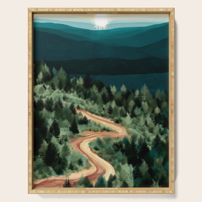 The Long Way Home Serving Tray Gallery Image 1