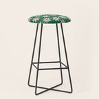sema palm fire orange Stool Gallery Image 1