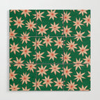 sema palm fire orange Wood Wall Art Gallery Image 1