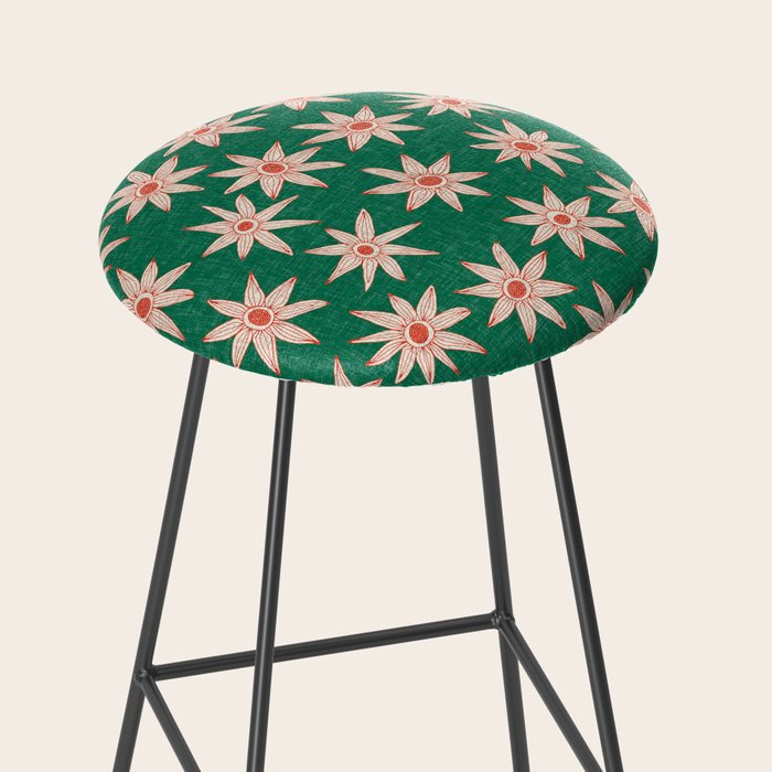sema palm fire orange Stool Gallery Image 2