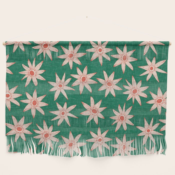 sema palm fire orange Wall Hanging Gallery Image 1